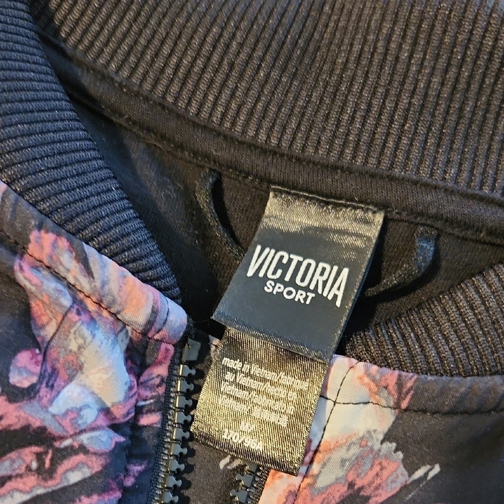 Victoria's Secret Floral Sport Bomber Jacket - Picture 3 of 10